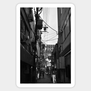 Alley in Kyoto Sticker